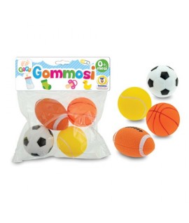 TEOREMA 80754 GOMMOSI PALLINE SPORT 4PZ