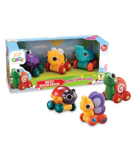 TEOREMA 81030 ANIMALETTI BRUM BRUM 3PZ