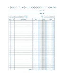 SCHEDA 15X21 VERT. D.A.S. E3336BL 100PZ