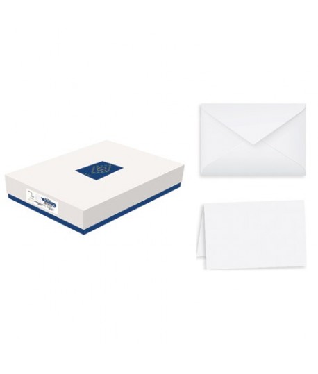 PARTECIPAZIONE+BUSTA GRES BIANCO 50PZ LB