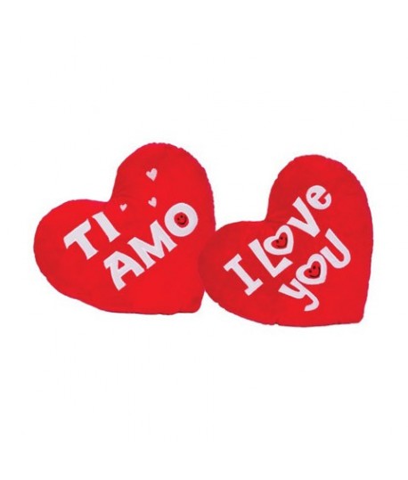 DE.CAR 26461 CUSCINO CUORE CM.32 I LOVE