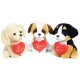 DE.CAR 25251 PELUCHE CANE CM.20 I LOVE