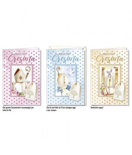 BIGLIETTO CROMO 8919 CRESIMA 12PZ