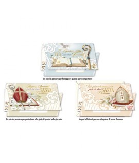 BIGLIETTO CROMO 8923 CRESIMA P/S 12PZ