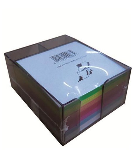 MEMO CUBO ARLECCHINO 83 9,3X9,3X5+CUSTOD