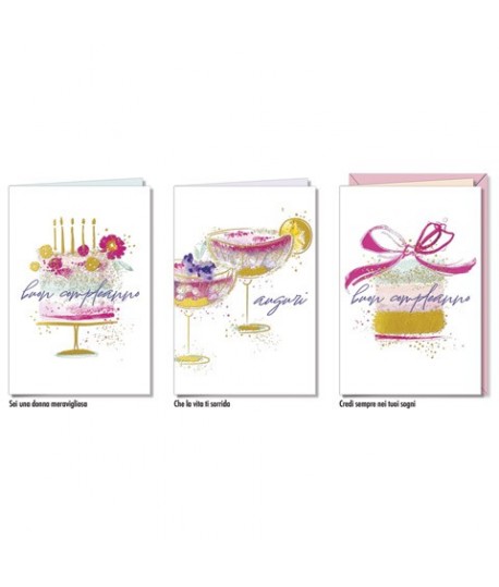 BIGLIETTO CROMO B.C. 9985 12 PZ.