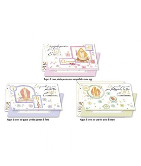 BIGLIETTO CROMO 9800 CRESIMA P/S 12PZ