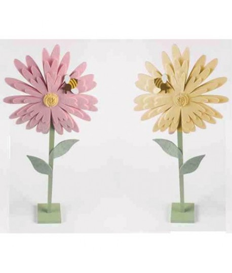 FIORE PANNO C/BASE LEGNO CM49 CI43807