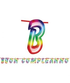 FESTONE SCRITTA BUON COMPLEANNO FANTASY