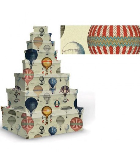 SET SCATOLE MARPIMAR MONGOLFIERE 8PZ