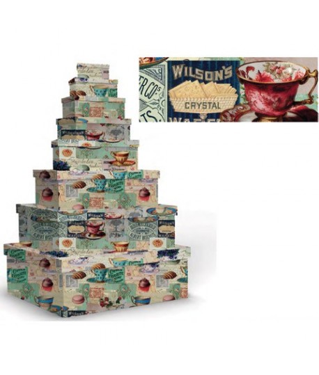 SET SCATOLE MARPIMAR TAZZINE 8PZ