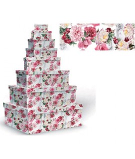 SET SCATOLE MARPIMAR ROSELLINE 8PZ