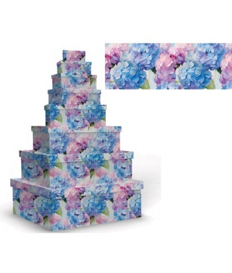 SET SCATOLE MARPIMAR ORTENSIE 8PZ