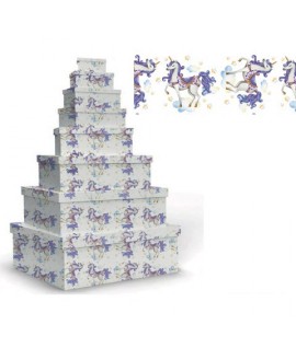 SET SCATOLE MARPIMAR UNICORNO 8PZ