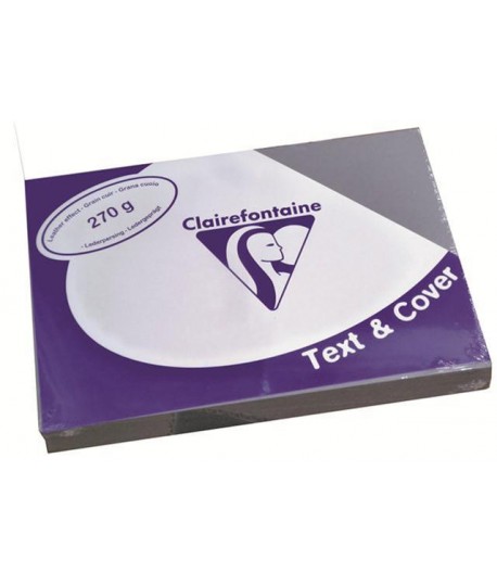 CARTONCINO TEXTCOVER 270G A4 GRIGIO 100F