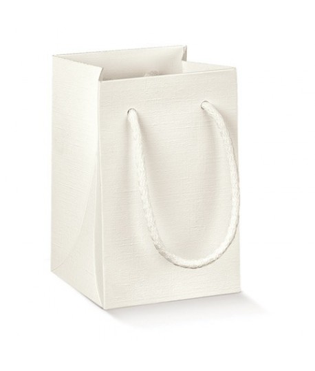 SHOPPER SCOTTON 100110C 7*7*12 BIANCA