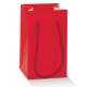 SHOPPER SCOTTON 100092C 7*7*12 ROSSO LIN