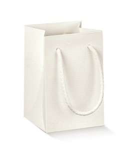 SHOPPER SCOTTON 129639S 9*9*14 BIANCA