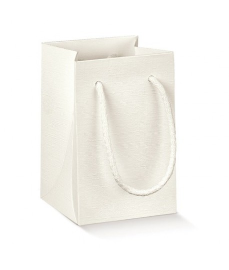 SHOPPER SCOTTON 129639S 9*9*14 BIANCA