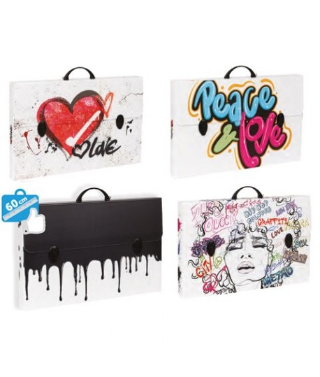 VALIGETTA BALMAR 56X37X5,5 GRAFFITI 2CH