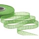 NASTRO GARZA CARTA 100% 15MM VERDE