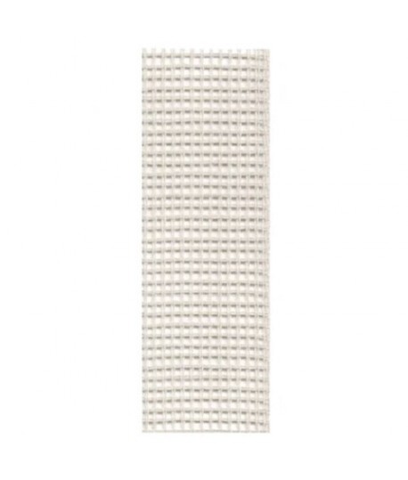 NASTRO GARZA CARTA 100% 25MM BIANCO