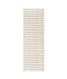 NASTRO GARZA CARTA 100% 40MM BIANCO