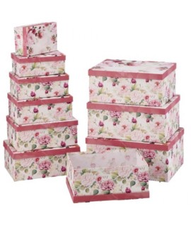 SET SCATOLE STAR 117348 RETT.10PZ