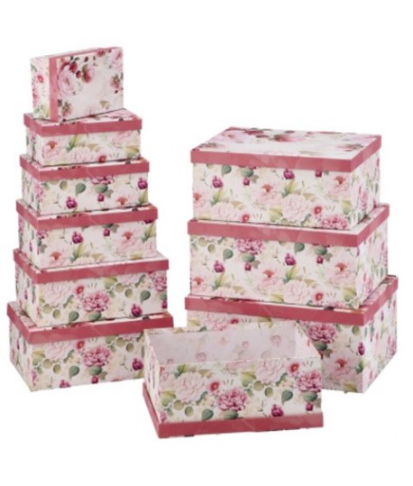 SET SCATOLE STAR 117348 RETT.10PZ