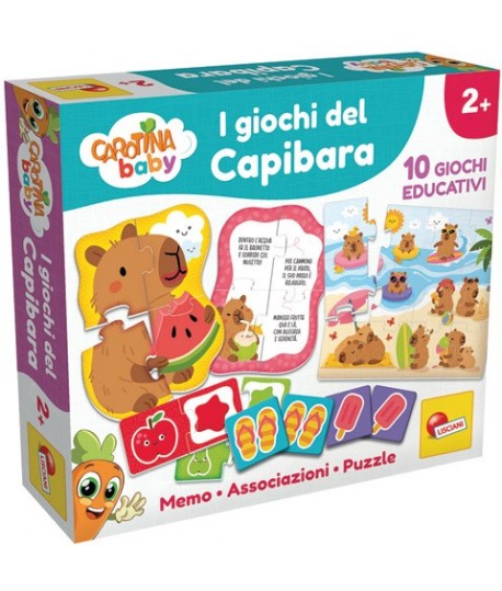LISCIANI 117772 10 GIOCHI DEL CAPIBARA
