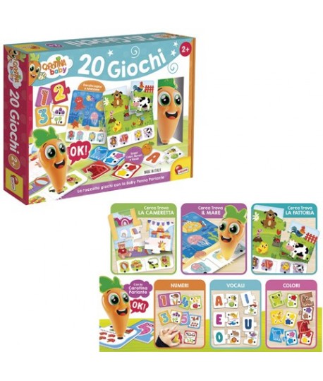 LISCIANI 110001 20 GIOCHI EDUCATIVI
