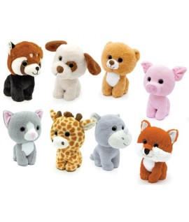 DE.CAR 25537 PELUCHE CUCCIOLO OCCHI GLIT