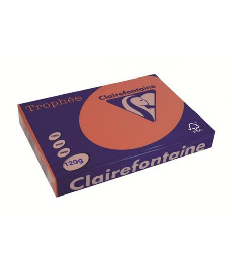 CARTA TROPHEE 120G A4 ARANCIONE1217 250F