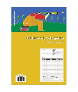 BLOCCO FATTURE 1-AL. 2C A4 EDIPRO E5283A