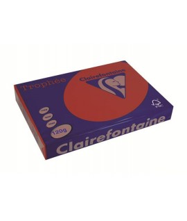 CARTA TROPHEE 120G A4 ROSSO 1218 250F