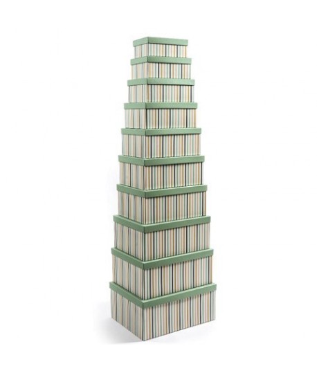 SET SCATOLE RETTANGOLARI 10PZ 46679