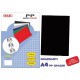 FOGLIO RIL PP A4 300MY NERO 50PZ