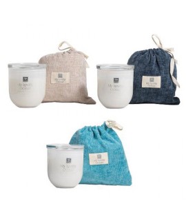 CANDELA MARINA GR300 IN VETRO C/TAPPO