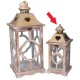 LANTERNA LEGNO NATURALE H34 372553