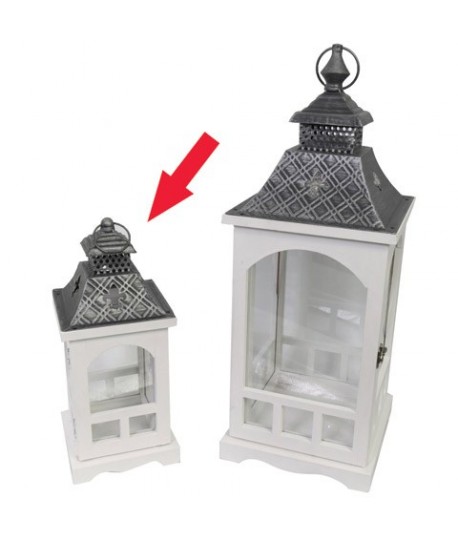 LANTERNA LEGNO/METALLO H36 372635