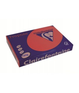 CARTA TROPHEE 120G A4 ROSSO 1227 250F