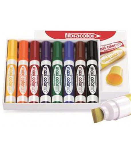 PENNARELLI FIBRACOLOR MAXICOLORART 8PZ