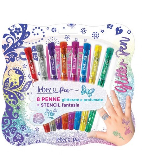 PENNE GLITTER NIJI 5320 8PZ