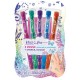 PENNE GLITTER NIJI 5321 5PZ CON STENCIL