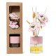 DIFFUSORE ESSENZA C/FIORI 100ML ROSA