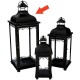 LANTERNA METALLO H53 NE/ORO 372509