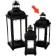 LANTERNA METALLO H41 NE/ORO 372509