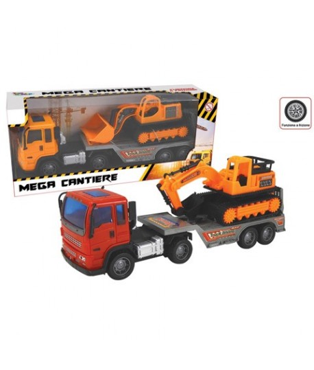 TOYS 27318 CAMION C/RIMORCHIO E GRU