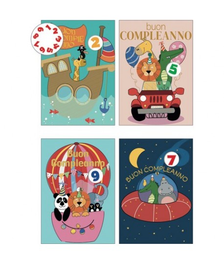 BIGLIETTI CECAMI 00196 B.C. 12P BIMBI