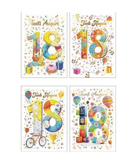 BIGLIETTI CECAMI 00242 B.C. 12P 18 ANNI